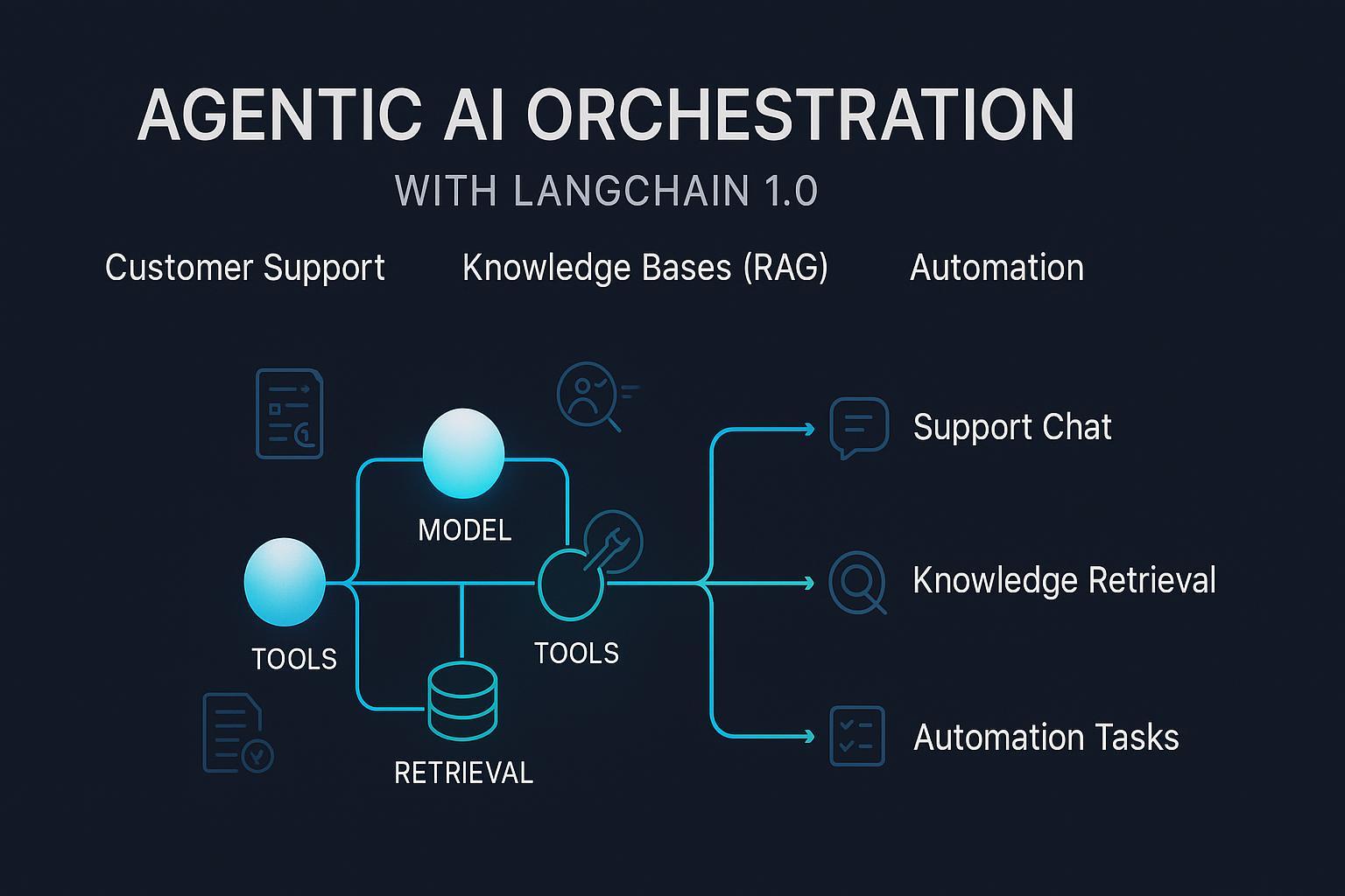 Agentes IA con LangChain - Inteligencia que aprende de tu negocio